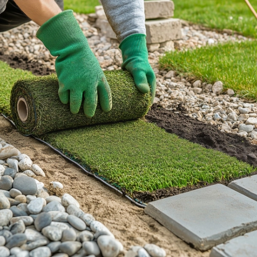 Rock, Mulch & Sod Installation
